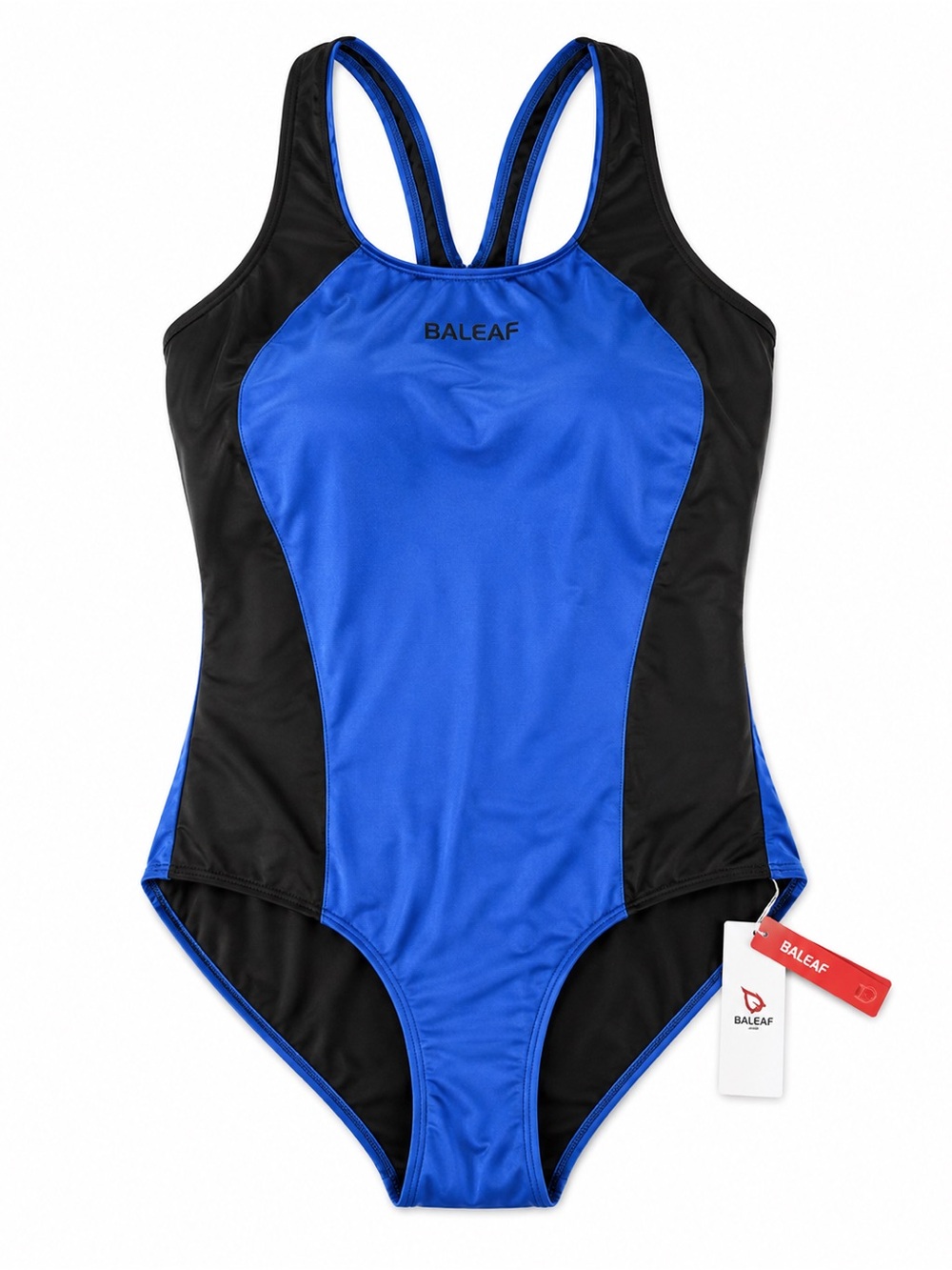 Baleaf One-Piece Swimsuit in Blue and Black size 38 - new with tags